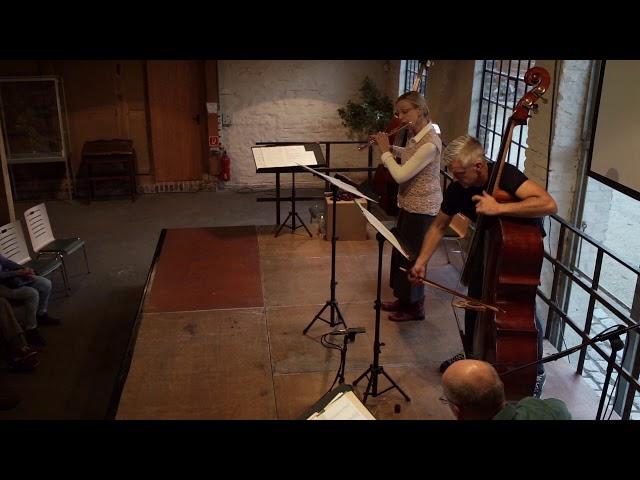 PIAZZOLLA Oblivion | flute, double bass and guitar