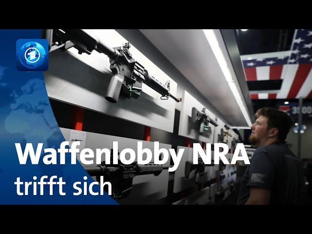 US-Waffenlobby-Organisation NRA trifft sich zur Jahrestagung