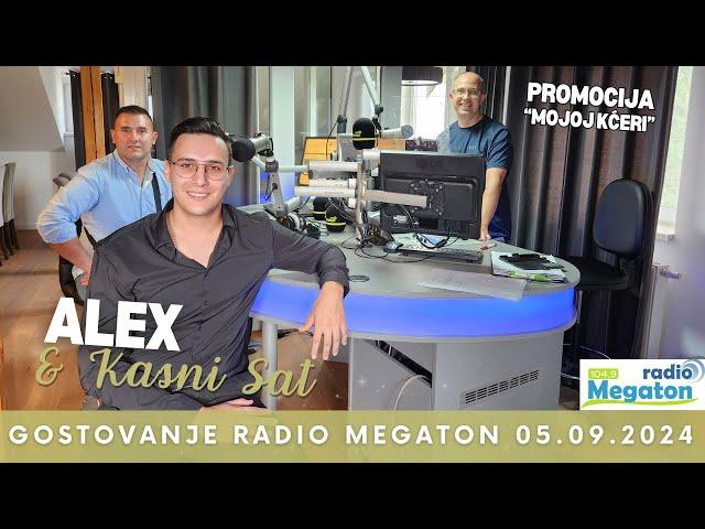 Alex & Kasni Sat - Promocija pjesme Mojoj kćeri (Radio Megaton)