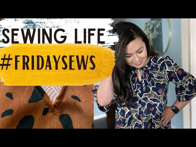 #FRIDAYSEWS, SEWING VLOG, TALKING ABOUT MCCALL PATTERNS, ALL THINGS SEWING, AND SEWING MAKES.