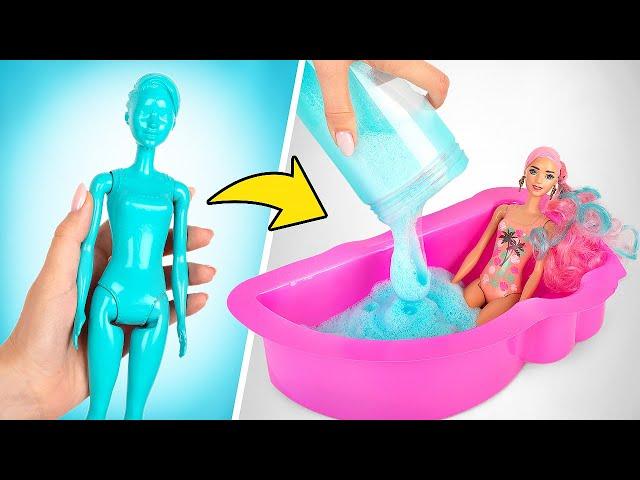 Das ultimative Unboxing-Erlebnis! Barbie Color Reveal Foam Dolls