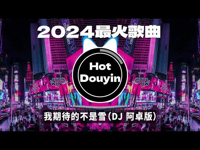 Chinese DJ 2024 慢摇串烧  中文舞曲中国最好的歌曲 舞曲串烧 我期待的不是雪（DJ 阿卓版）/ 芒種 - 音闕詩聽 / 队长 - 予你 (DJ抖音版 2024)最火歌曲DJ慢摇