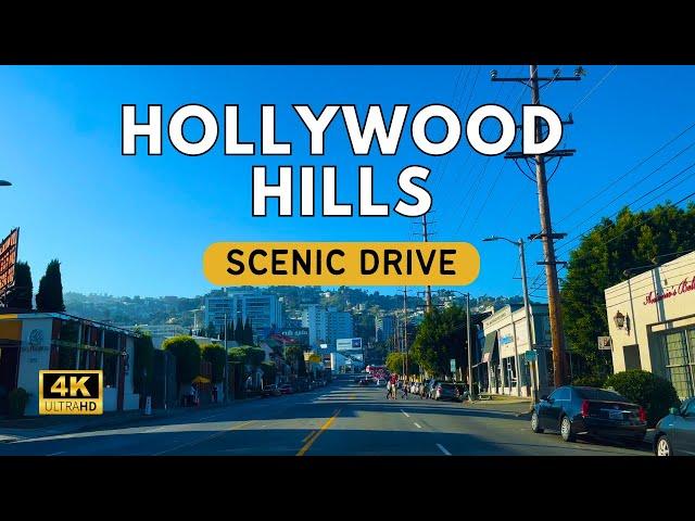 | 4K | Hollywood Hills to Beverly Hills during Golden Hour | Los Angeles | Relaxing ASMR | 2023