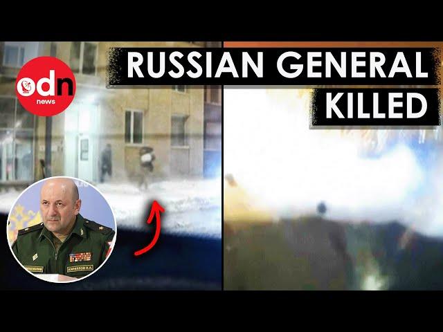 Terrifying Moment Top Russian General Igor Kirillov is Killed in Moscow Blast