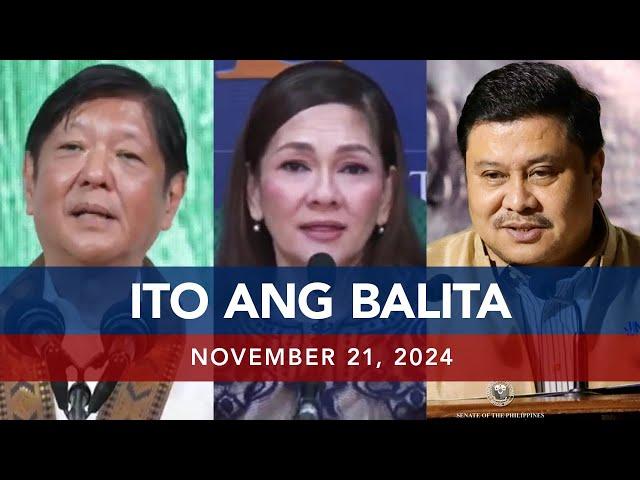 UNTV: Ito Ang Balita | November 21, 2024