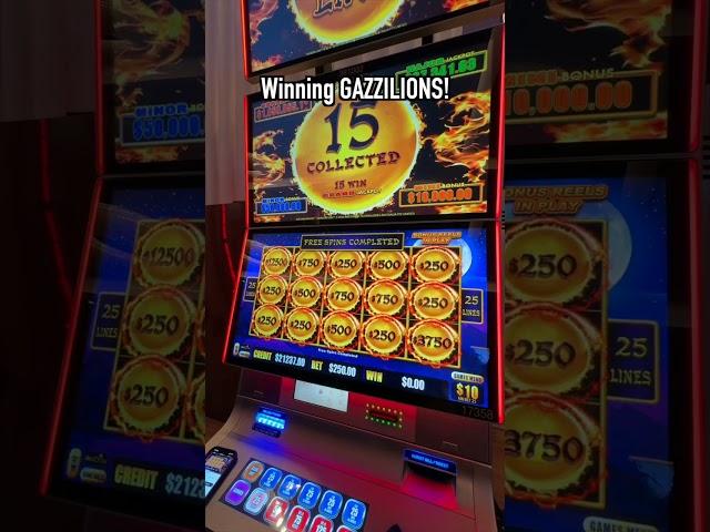 ALL I DO IS WIN GAZILLIONS! #slots #casino #jackpot
