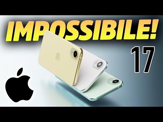 IPHONE 17 NON SARÀ COME PENSI!  [LEAK CLAMOROSO]