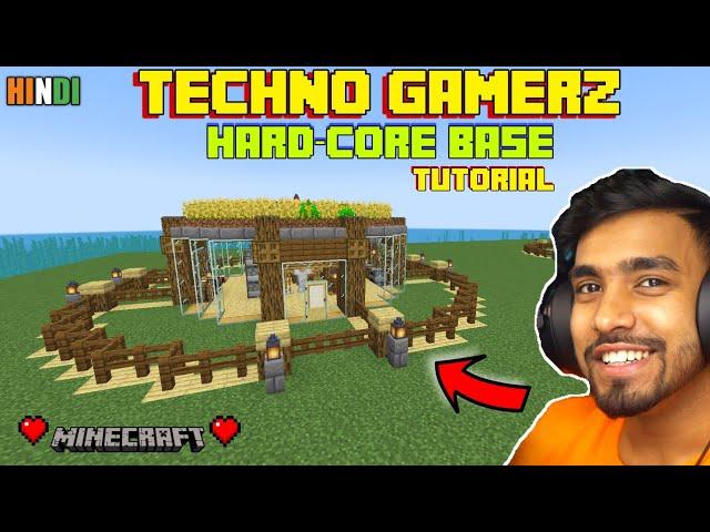 How to Make Techno Gamerz Minecraft Hardcore Base.