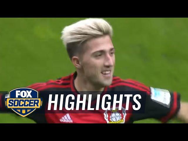 Kampl scores a stunning strike for Leverkusen - 2015–16 Bundesliga Highlights | FOX SOCCER