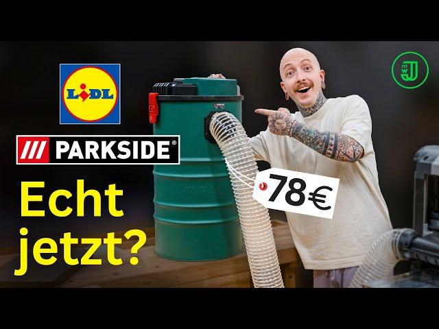 Werkstatt ABSAUGUNG von PARKSIDE für 78 EURO: Ich sag's ungern, aber... | Jonas Winkler