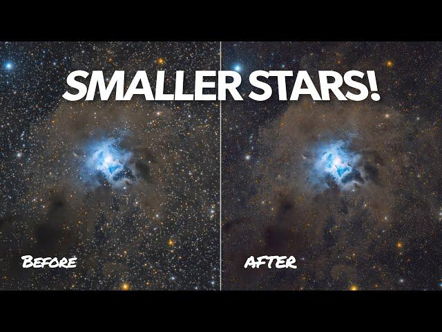 How To Make Stars Smaller in Adobe Photoshop [For Beginners!]