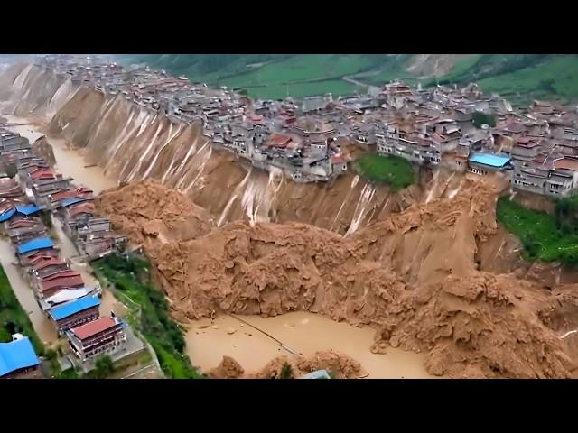 Terrifying Landslide Destroys Everything in China—Exclusive Footage