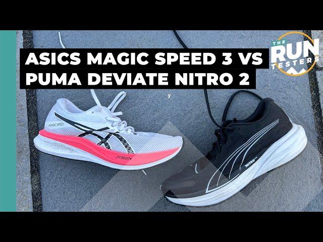 Asics Magic Speed 3 vs Puma Deviate Nitro 2: Which super-trainer should you get?