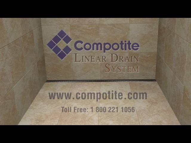 Compotite Linear Drains - Installation Video