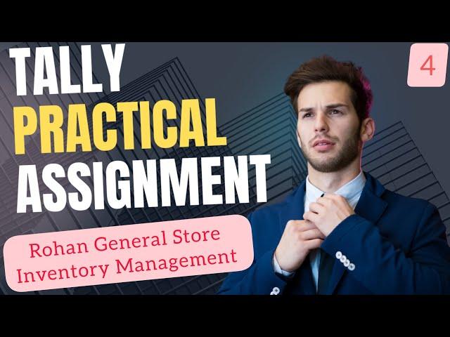 Tally Practical Assignment 4 | Lean Accounting in Tally Prime | Inventory Management | JOE Academy