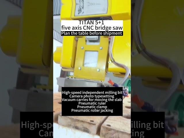 Bridge saw CNC 5 axis for sink countertop (2023)