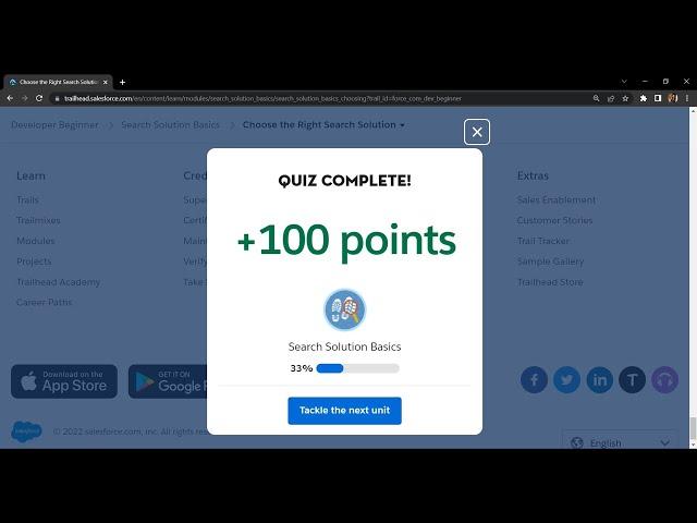 Salesforce Trailhead - Choose the Right Search Solution