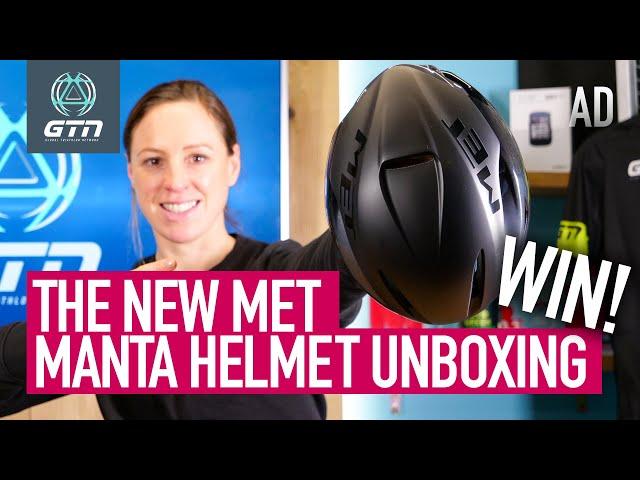 The New MET Manta Mips Aero Road Helmet! | GTN Unboxing