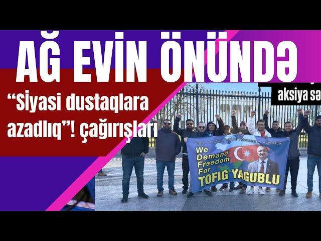 Vaşinqtondan etiraz sədaları: "Azərbaycanda siyasi məhbuslara azadlıq tələb edirik"!  "