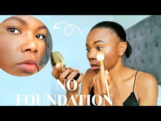 NO FOUNDATION everyday makeup / *tips on how to get rid of acne & cover blemishes |Noa Penda