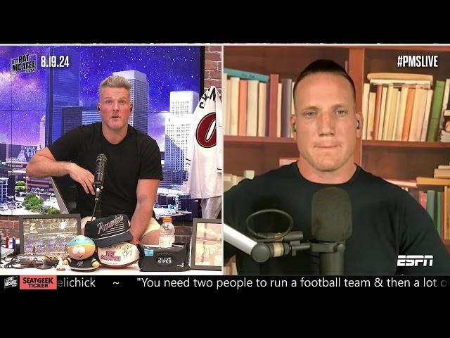 The Pat McAfee Show Live | Monday August 19th, 2024