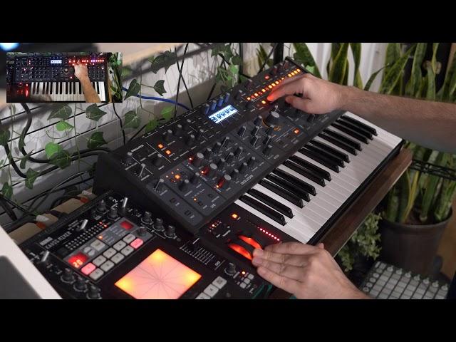 Sequential Pro 3 Sound Design - Drum Sequencing with Deep Modulation