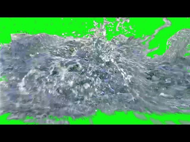 Green Screen Flash Floods with Sound Effects