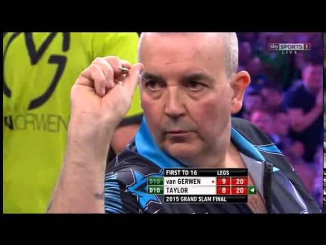 2015 Grand Slam of Darts Final van Gerwen vs Taylor pt4