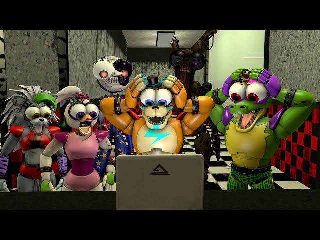 Pizza Tower Screaming Meme But It's FNAF Security Breach