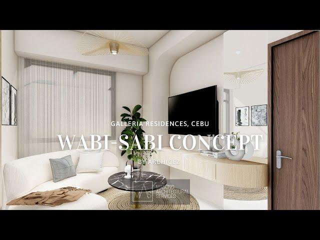 39.94 sq.m. One-Bedroom Condominium | Wabi-Sabi Concept | Galleria Residences | by archiCez