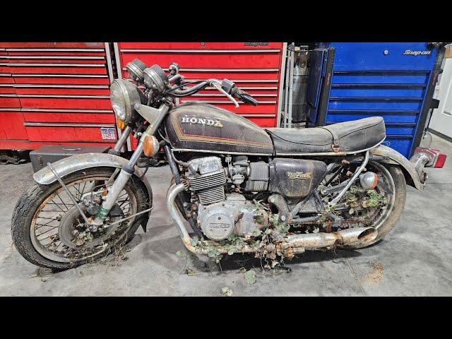 FREE 1977 Honda CB750 "Dumpster Delight" and Shop Maintenance