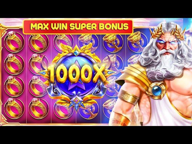 MAX WIN ON NEW GATES OF OLYMPUS 1000 SUPER SCATTER BONUS