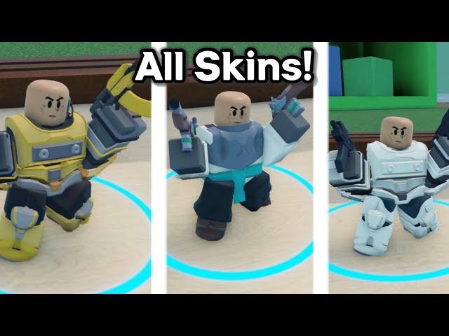 ALL NEW Reworked Commando Skins Showcase || Tower Defense Simulator (ROBLOX)