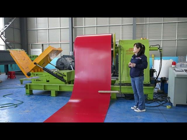 Ｎew metal roof sheet material from Cangzhou zhongtuo roll forming machine company