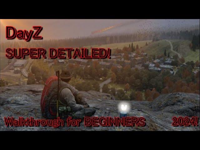 DayZ SUPER DETAILED Walkthrough for BEGINNERS 2024!