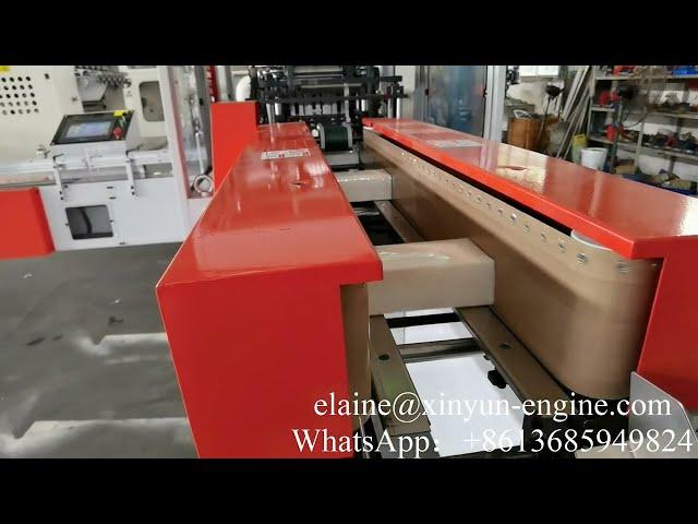 Full automatic facial tissue paper making machine production line