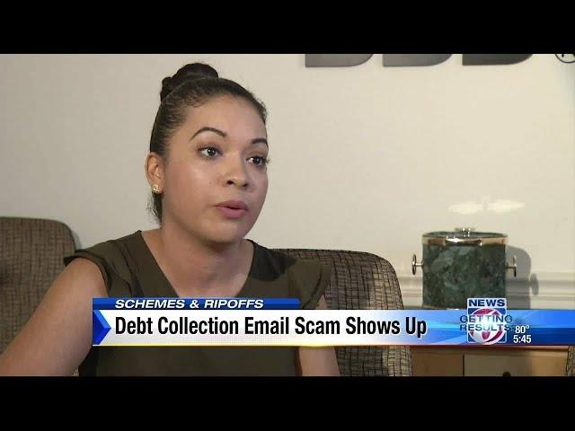 Debt collection email scam shows up