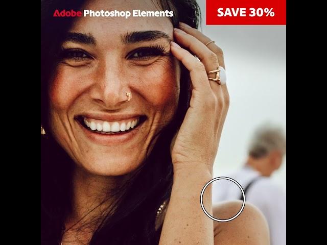 Photoshop Elements 2025 Remove Tool 1x1