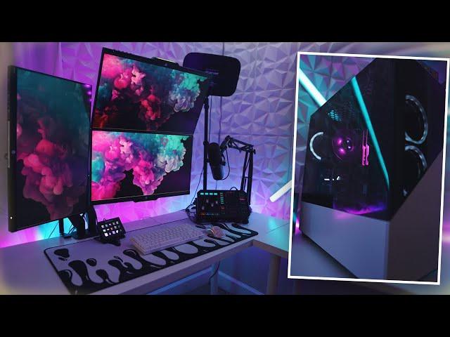 MY DREAM GAMING + STREAMING SETUP TOUR | KIAkirst