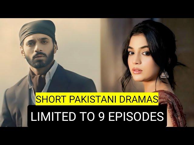 Top 8 Short Pakistani Dramas Limited To 9 Episodes