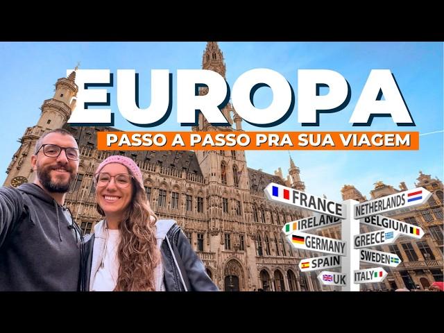 Como PLANEJAR sua VIAGEM PRA EUROPA do zero?  PASSO A PASSO