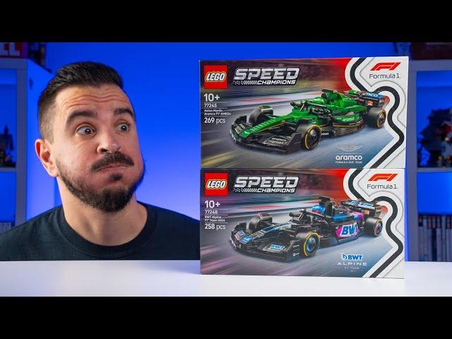 Aston Martin és Alpine F1 autók || LEGO Speed Champions Forma-1