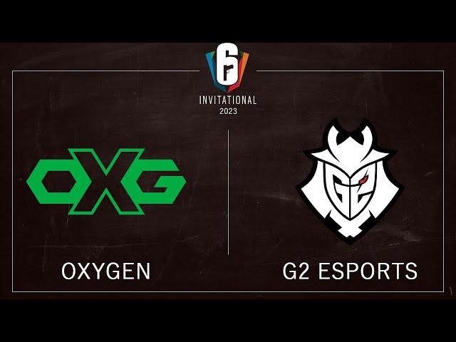 OXG vs G2 @Map1 | Playoff | Six Invitational 2023 | 18 February 2023