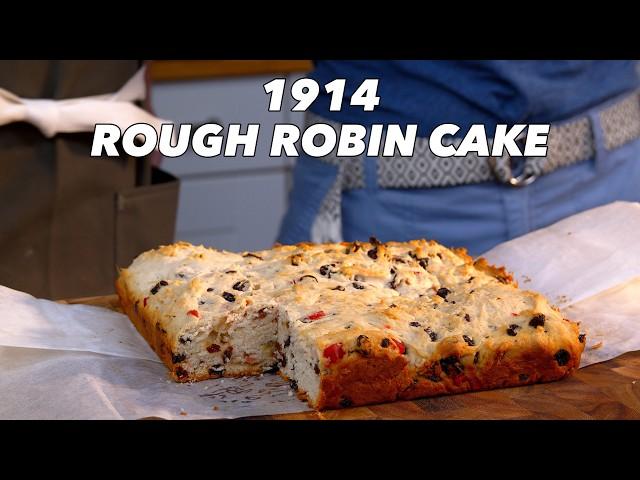 Vintage British Baking: The Rough Robin Cake from 1914