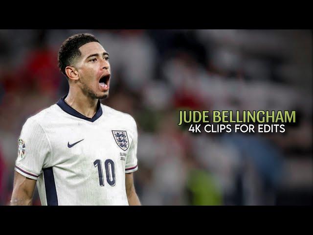 Jude Bellingham 4K Clips For Edits • Free Scene Pack + Celebrations No Watermark 2160p | D74 Edits 2