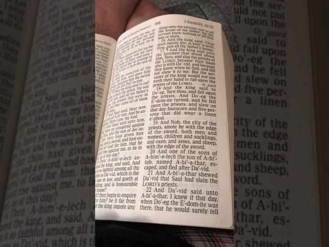 Dave Campbell Short: Uh Oh, King David Kicks Pastor & Priest In The Balls  Using 5 Loaves  Fish 8