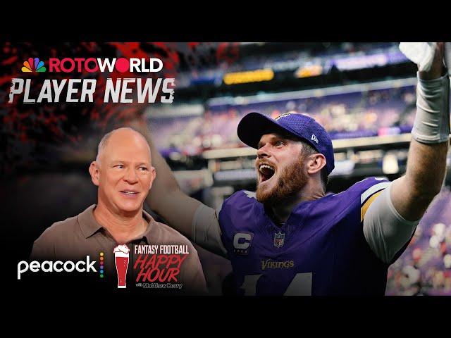 Sam Darnold a 'legit borderline QB1' with Vikings | Fantasy Football Happy Hour | NFL on NBC