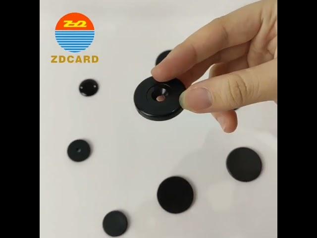 RFID Company ZD Technology PPS RFID Laundry Tag For Hotel Management