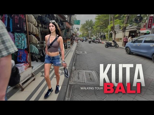 Travel KUTA BALI 2024  WALKING Tour | Indonesia