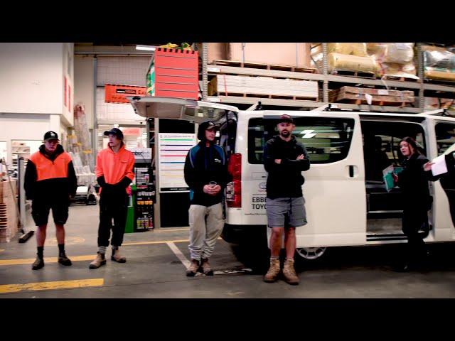 Ebbett Toyota Hiace Tradie Breakfasts